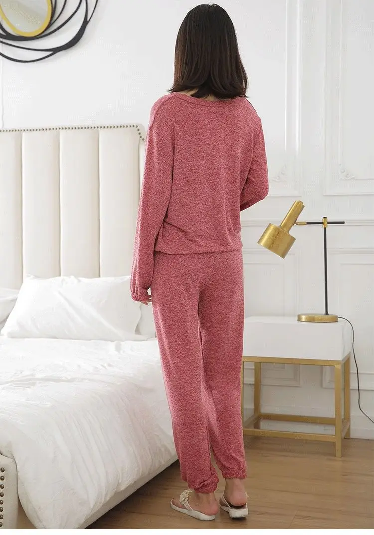 Эластичный комплект пижам из спандекса, Женская Повседневная Пижама большого размера, женская летняя классная хлопковая одежда для сна, длинные штаны, рубашка, шорты, домашняя одежда