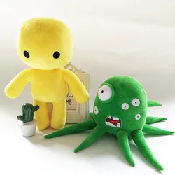 Cute Wobbly Life Plush Toys New Game Soft Stuffed Green Monster Pillow peluche Dolls For Adults Kids Christmas Birthday Gifts