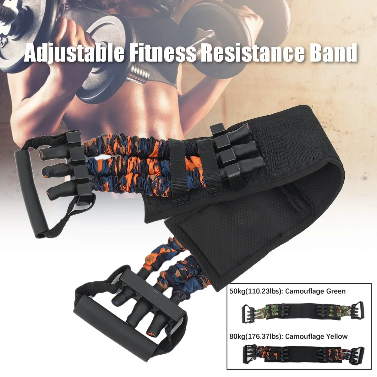 2021 Hot Resistance Band Bench Press Push Up Removable Chest Muscle Builder Arm Expander Home Workouts Gym Fitness Travel Rod | Спорт и