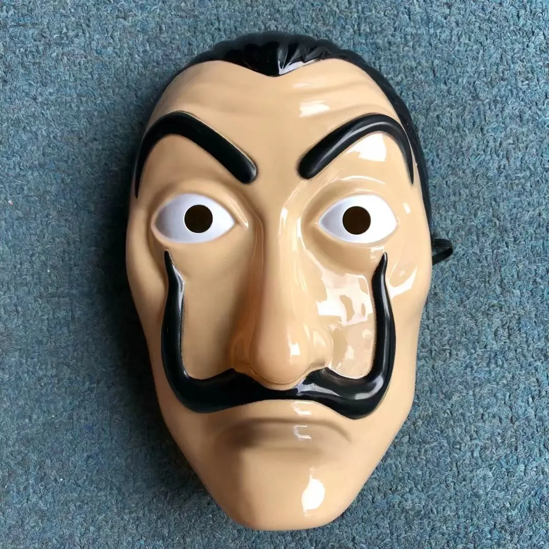 Salvador Dali Bella мост маска драма дали маска Мужская La Каса де Papel дом карт