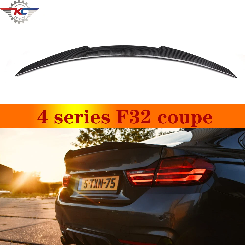 F32 M4 дизайн углеродного Спойлеры для BMW серий 4 420i 428i 435i 440i 2 двери 2013 +|Спойлеры и