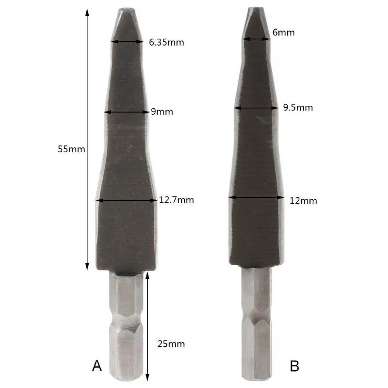 Copper Pipe Swaging Tool Cross Screwdriver Drill Bit Aluminum Tube Expander Accessory for Home
