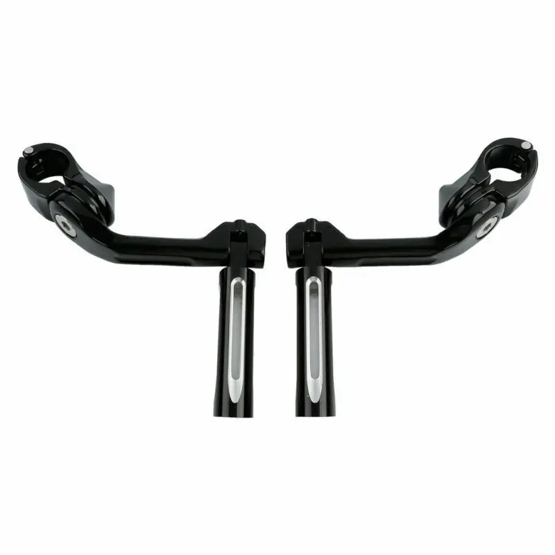 Мотоцикл 1 1/" FootPeg подножка длинный Угловой Кронштейн для Harley Touring dyna