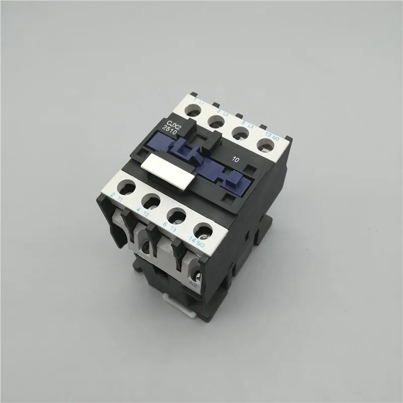 Контактор переменного тока CJX2 2510 25A switch LC1 AC напряжение контактора 380V 220V 110V 48V 36V 24V