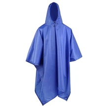 Multifuncional impermeável capa de chuva para mulher homem escalada ao ar livre ciclismo casaco de chuva mochila escalada com capuz capas de chuva poncho(China)