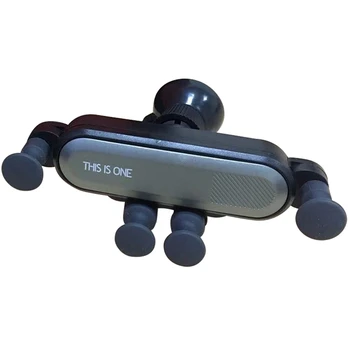 

Car Mobile Phone Bracket Navigation Buckle Gravity Outlet Clip Cell Phone Holder for Car Phone Holder Gravity 4 Support Points