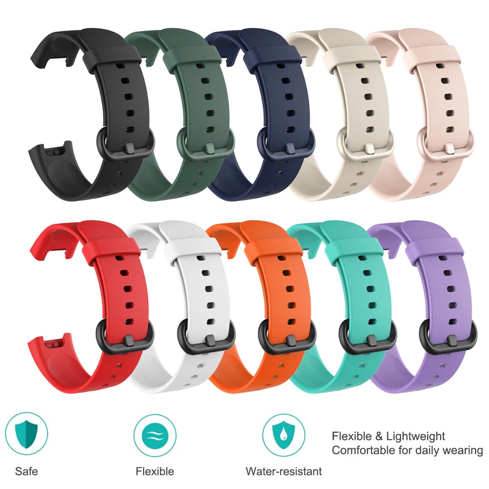 Silicone Replacement Strap for Smartwatch - Versatile and Comfortable Bracelet