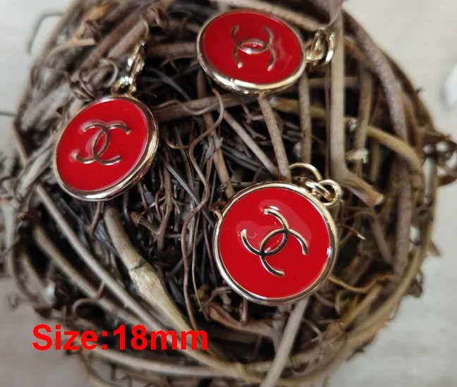 NO9 Size 18mm red Новинка 10 шт. модная Высококачественная Ретро металлическая куртка с изображением совы и пуговицами аксессуары пальто свитер рубашка Кнопка 21 мм - Цвет: NO9 Size 18mm red