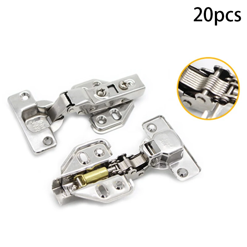 

20pcs Soft Close 35mm Kitchen Cabinet Clip On Concealed Door Hinge Elements Sale