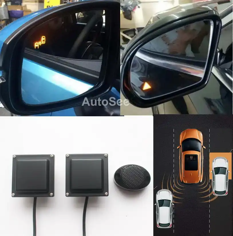 For Honda Accord Civic Fit Odyssey Xrv Urv Greiz Bsd Bsm Blind Spot Radar Detection Microwave Sensor Lca Mirror Light Alarm Parking Sensors Aliexpress