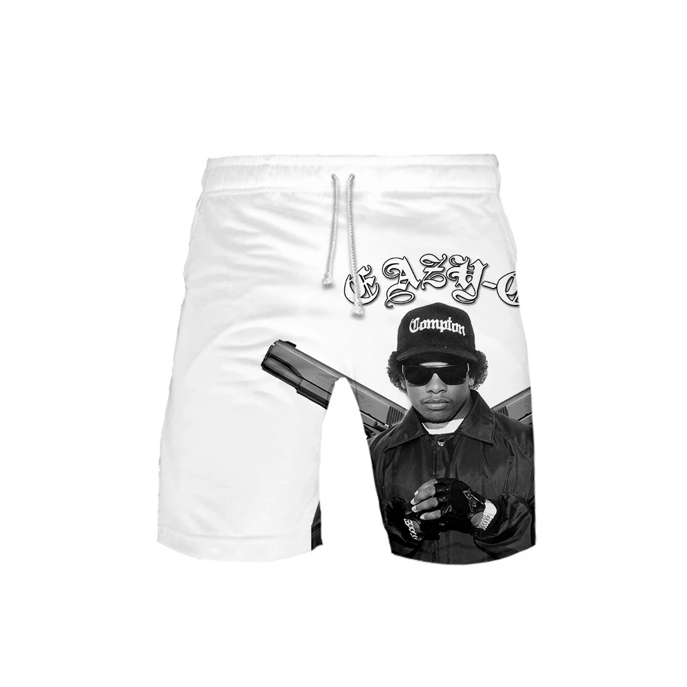 Мужские 3D EAZY-E шорты 3D шорты летние новые быстросохнущие EAZY-E мужские шорты в стиле хип-хоп пляжная одежда