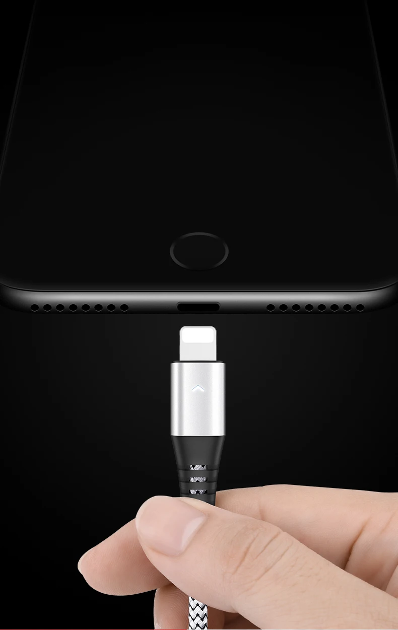 USB кабель 2.4A нейлон Быстрая зарядка USB кабель для передачи данных для samsung Xiaomi LG планшет Android мобильный телефон usb зарядный шнур
