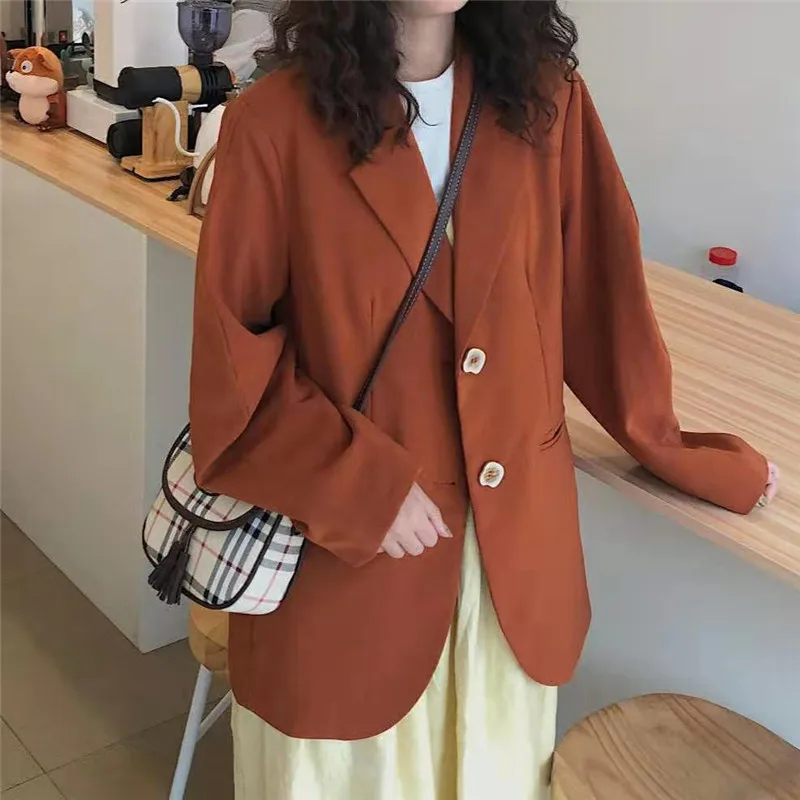 Fox Mrs. Осенняя одежда, женский костюм, ретро костюм, куртка+ Повседневная вязаная шаль+ однотонное модное платье на бретельках