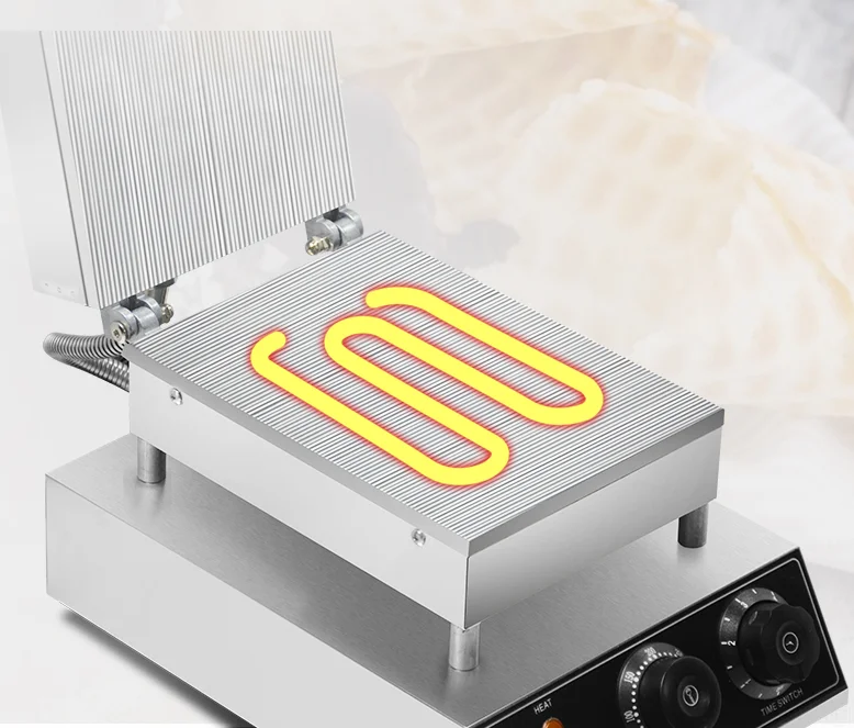 Handmade embryo cone cone commercial small crispy egg roll machine J03
