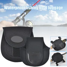 Комплект из 2 предметов, хранилище для рыболовных снастей сумка из неопрена Рыболовная катушка для спиннинга защитный чехол для сумки чехол держатель для рыболовной катушки G66