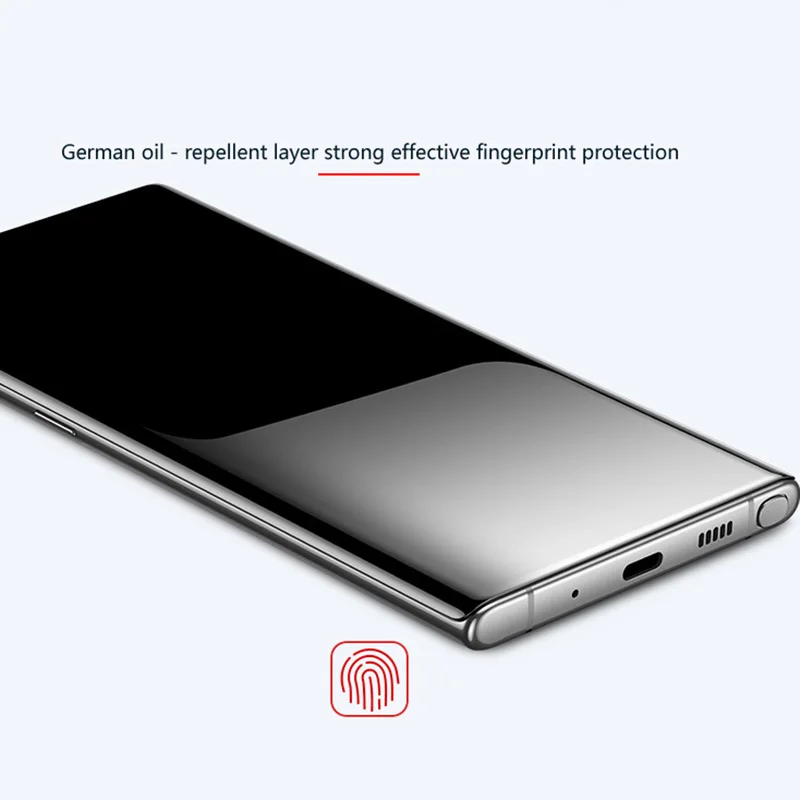 100D УФ закаленное стекло для samsung Galaxy S9 S8 S10 Plus Note 10 9 8 полная жидкая Защитная пленка для экрана для samsung S8 S9 S7 Edge