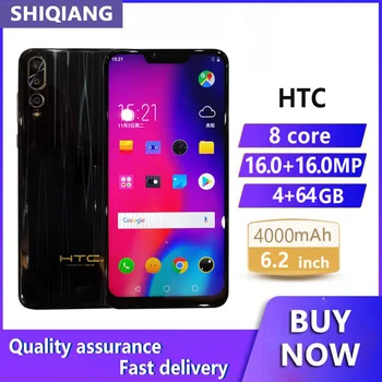 

SHIQIANG HTC VR Mobilephone Fingerprint+Face Recognition 16MP+16MP Smartphone 4GB+64GB 6.2 Inch 4000mAh Cell Phone 4G LTE