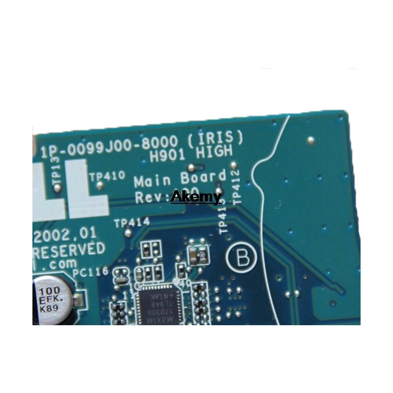 Для Dell 1458 материнской платы с HD4530 видео CN-0JCW63 0JCW63 JCW63