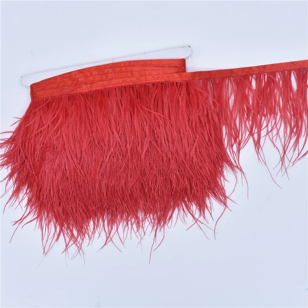 Юбка/платье/костюм с отделкой из страусиных перьев 2 метра 8 10 см|ostrich feather trim|feather