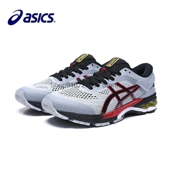 

ASICS GEL-KAYANO 26th generation stable cushioning shock absorption running shoes size 40.5-45 new light gray black red