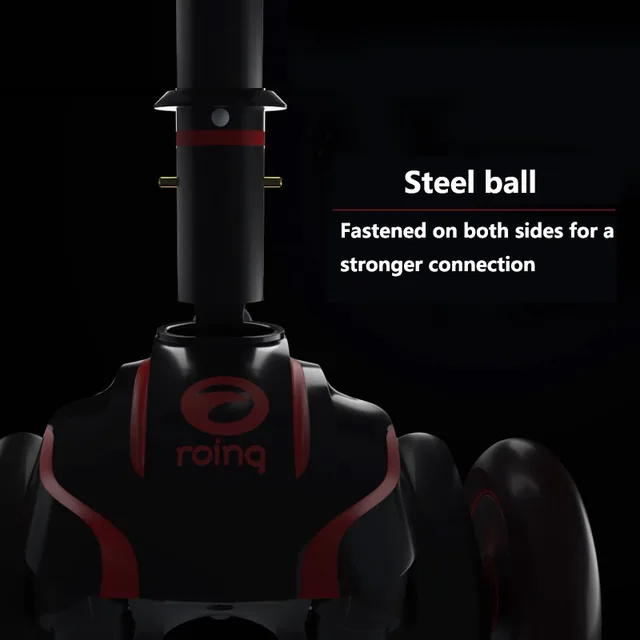 Infant Shining Children Scooter PU Flashing 3 Wheel Kids Scooter Adjustable Height Outdoor Skateboard Gift for Children Kids 2