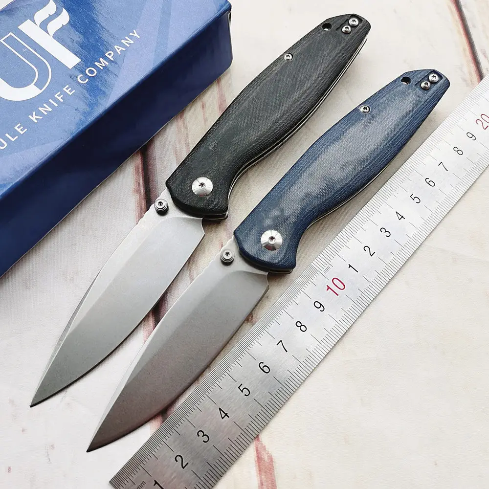 Новый складной нож JUFULE BearFly D2 с лезвием из джинсовой ткани ручкой микрокарты для