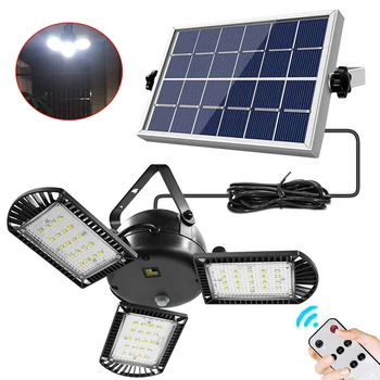 

Backyard LED Light Easy Install Adjustable Brightness Balcony IP65 Waterproof Home Patio Outdoor Garden Solar Chandelier Wall