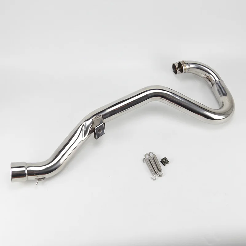Для KTM 450/390 RC390 450 690 119 Slip-On мотоцикл глушитель передние трубы заголовки из нержавеющей стали 51 мм ID. Для KTM 450 390