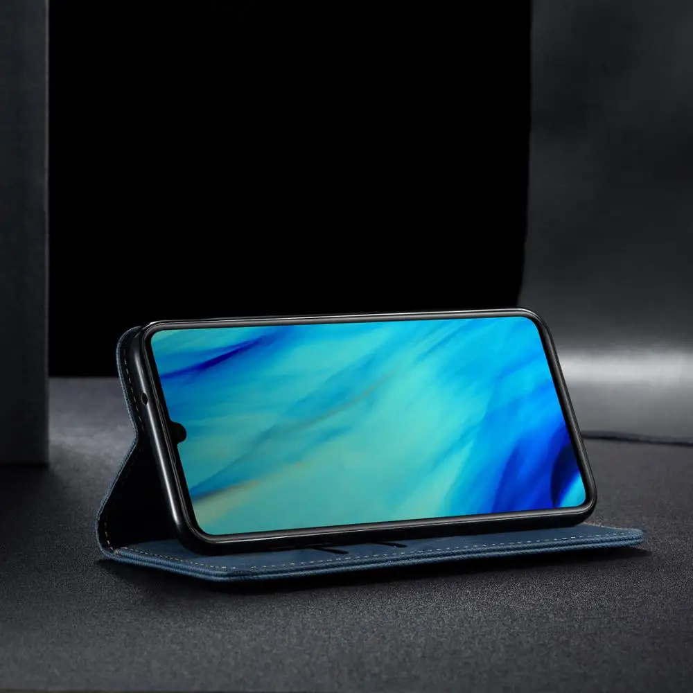 Роскошный Ретро Чехол из искусственной кожи чехол для realme x2 pro откидная задняя крышка кошелек держатель для карт x2pro чехлы для телефонов
