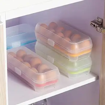 

Portable Plastic 10 Case Egg Case Egg Box Refrigerator Crisper Storage Food Container Outdoor Picnic Airtight Storage Container