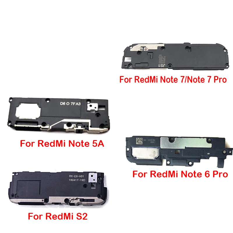 

For Xiaomi Redmi Go K20 7 7A S2 6A Pro Note 5 5A 6 7 Pro Loud Speaker Sound Buzzer Ringer Flex Cable Parts