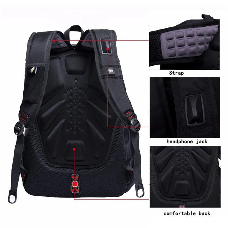  MAGIC UNION Brand Design Men's Travel Bag Man Swiss Backpack Polyester Bags Waterproof Anti Theft B - 32700121078