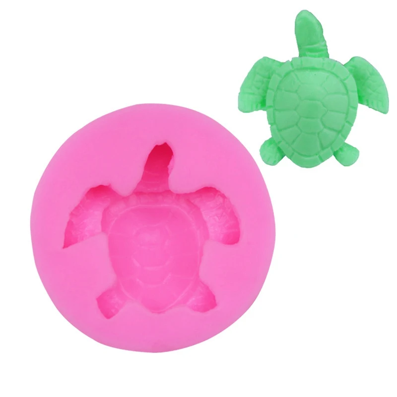 Turtle/Tortoise Silicone Mould Fondant Cake Decor Baking Tool Craft DIY mold | Дом и сад
