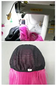 DM-WIG19) кигуруми из смолы, японское аниме, косплей, маска Лолита, Кроссдрессинг, BJD маски, косплей, парик смешанных цветов