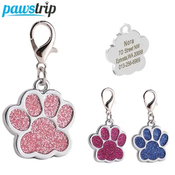 

1pc Personalized Dog Tags Engraved Pet ID Name Collar Tag Pendant Custom Dog Tag Cat Puppy ID Tags Dog Name Tag For Dogs Cat S/L