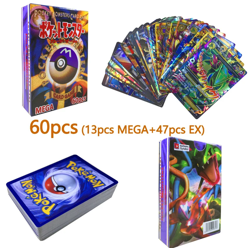 Покемон карты GX Мега Сияющий Такара TOMY карты игры битва карт торговые карты игра детская игрушка
