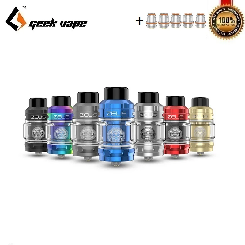 Бак Geekvape Zeus Subohm для электронной сигареты атомайзер 5 мл бак вейпа с сеткой Z1 Z2
