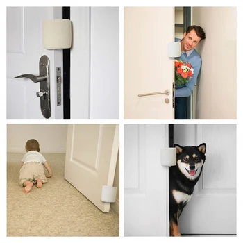 

Household Child Safety Door Stopper Finger Jammed Guard Practical Soft Anti-Grip Door Slam Bumper For Baby