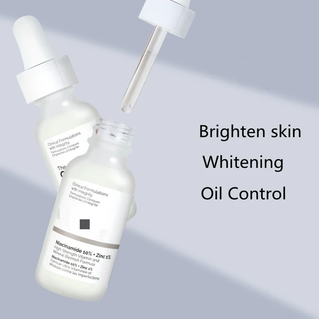 Ordinary Niacinamide 10 Exfoliating Solution AHA 30 BHA 2 Hyaluronic Acid Whitening Moisturizing Solution 5 EGCG