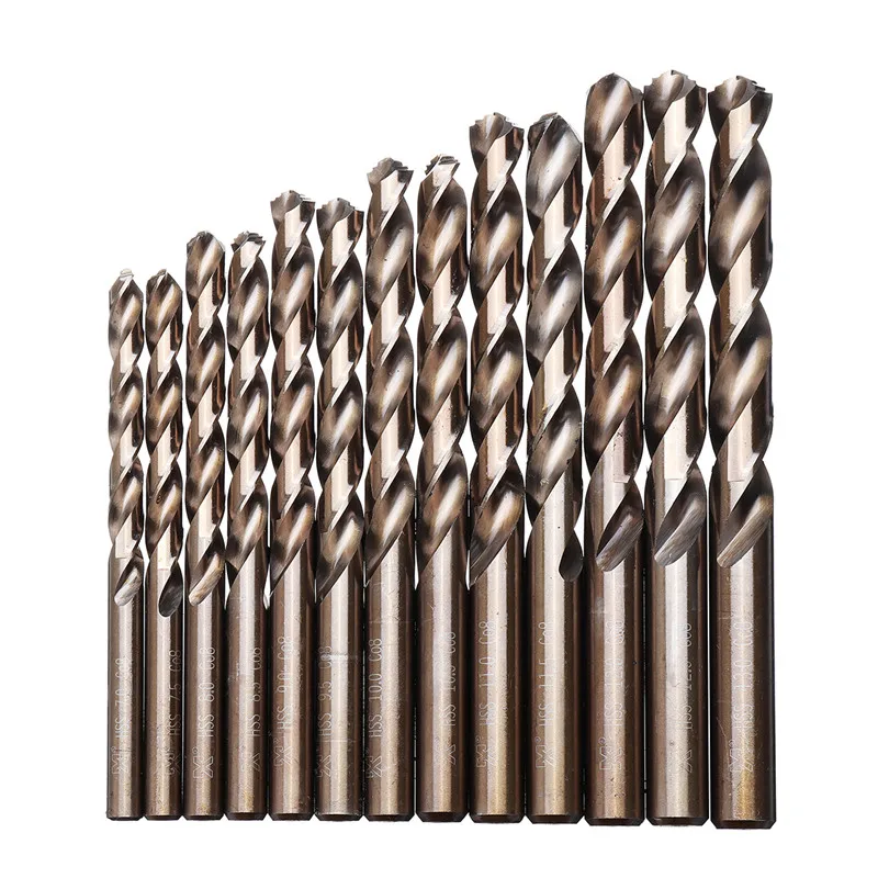 Drillpro M42 HSS сверла по металлу комплект из 3 изделий край головы 8% высокое