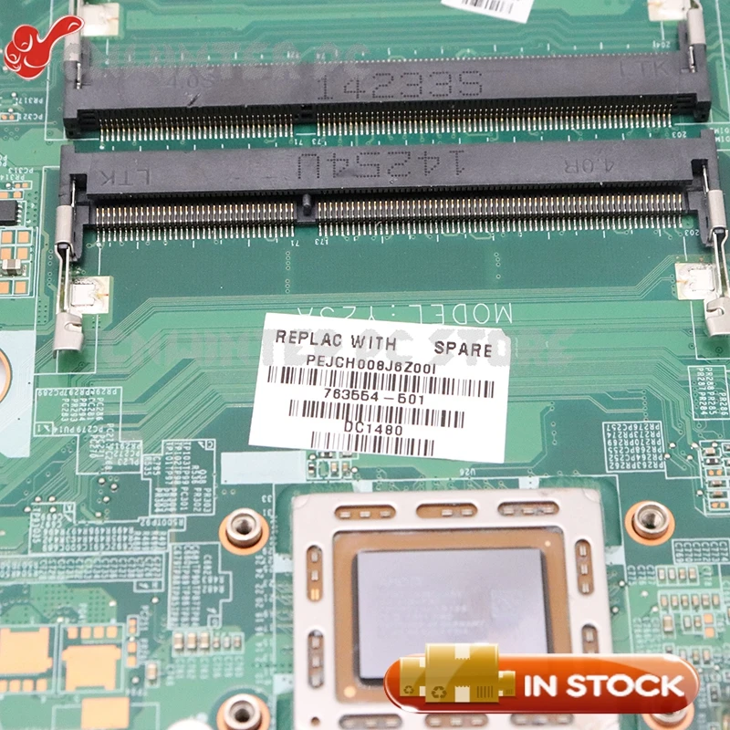 NOKOTION 763554-001 763554-501 для hp павильон 14Z-V000 14Z серийная материнская плата для ноутбука A10-5745M Процессор A76M графика