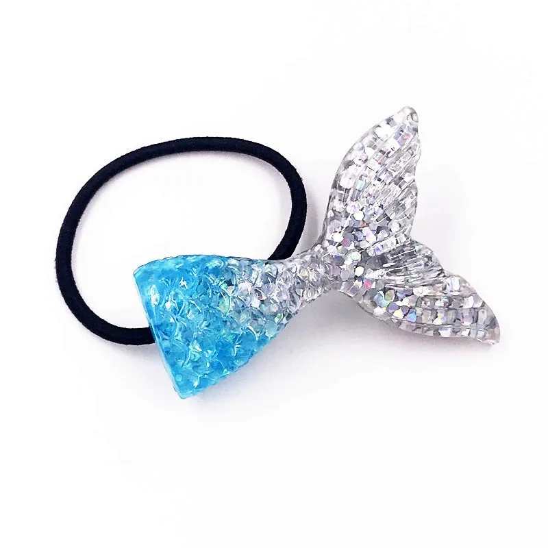 31 1PCS Lovely Heart Star Shell Girls Hairbands Kids Elastics Hair Bands Hair Accesorios Children Women Rubber Bands Headband - Цвет: 31