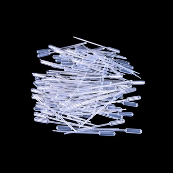 

Transfer Graduated Pipettes Lab Supplies 100PCS 0.5ML Plastic Eye Dropper Transparent Pipettes Disposable safe
