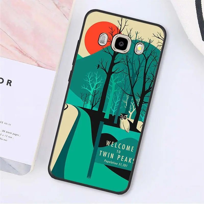 MaiYaCa чехол Добро пожаловать в Твин Пикс чехол для телефона для samsung Galaxy J7 J6 J8 J4 J4Plus J7 DUO J7NEO J2 J7 Prime