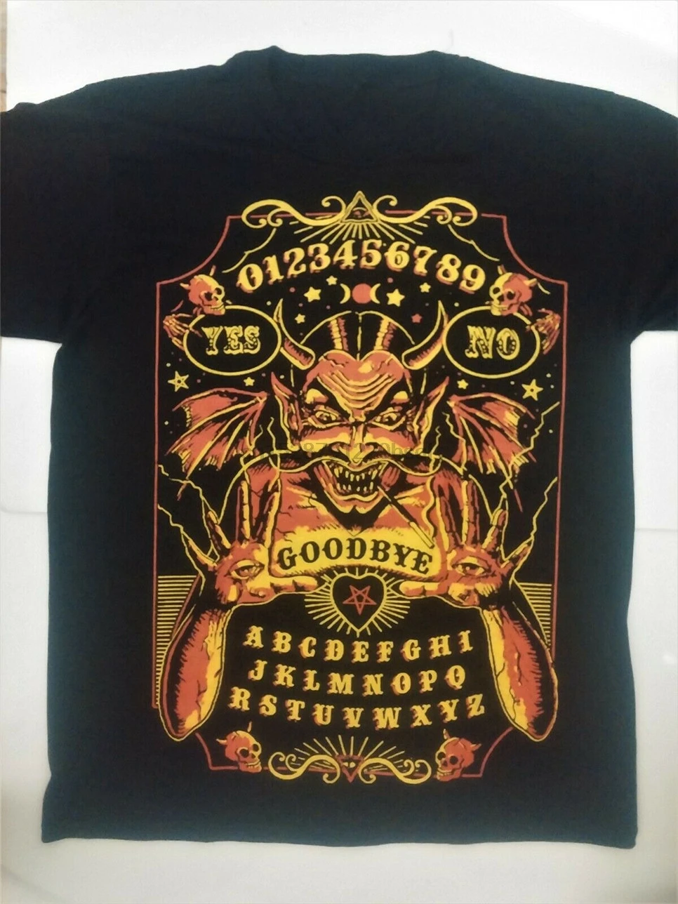 悪魔ウイジャtシャツ超常現象オカルト精神トーキングボードデッド悪魔魔術誕生日ギフトtシャツ T Shirts Aliexpress