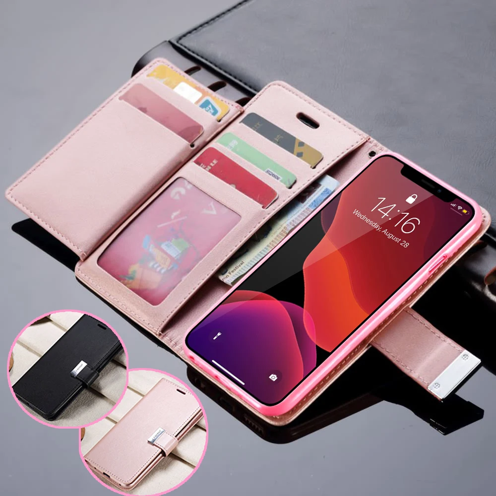 LAPOPNUT кожаный чехол для Iphone 11 Pro Max Xs Xr X 8 7 Plus 6 6s 5 5s SE ударопрочный кошелек Флип