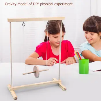 

DIY Maxwell Wheel Toys Children Gravity Science Experiment Educational Kit Kids Physical Science Experiments Toy Set