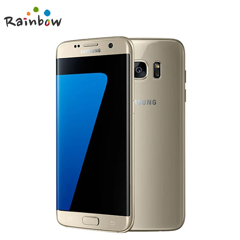 Samsung Galaxy S7 Edge G935F Original Unlocked LTE Android Mobile Phone Octa Core 5.5" 12MP&5MP 4GB RAM 32GB ROM iphone se refurbished