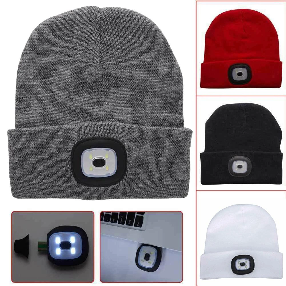 Beanie hat with led light Outlet