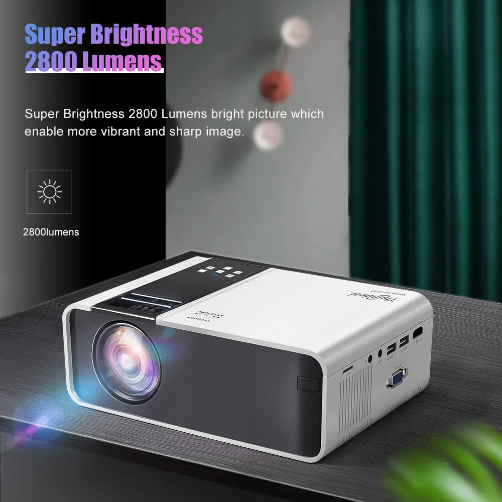 ThundeaL HD Mini Projector TD90 Native 1280 x 720P LED Android WiFi Projector Video Home Cinema 3D HDMI Movie Game Proyector ThundeaL HD Mini Projector TD90 Native 1280 x 720P LED Android WiFi Projector Video Home Cinema 3D HDMI Movie Game Proyector